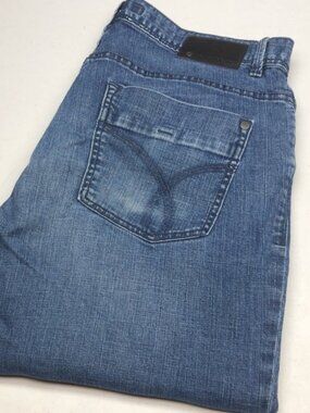 MENS CALVIN KLEIN RELAXED FIT JEANS 36x30 ⭐